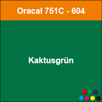 Plottfolie in Kaktusgrün (Oracal 751C-604) mit freier Wunsch-Kontur<br>montagefertig inkl. Übertragungstape für Schriften und Zeichen