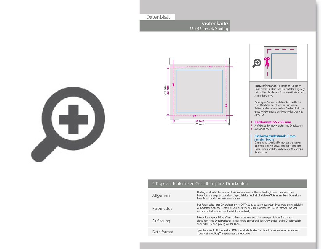 Product Bild visitenkarten_quadratisch_4_0_farbig_55_x_55_mm_(einseitiger_druck)